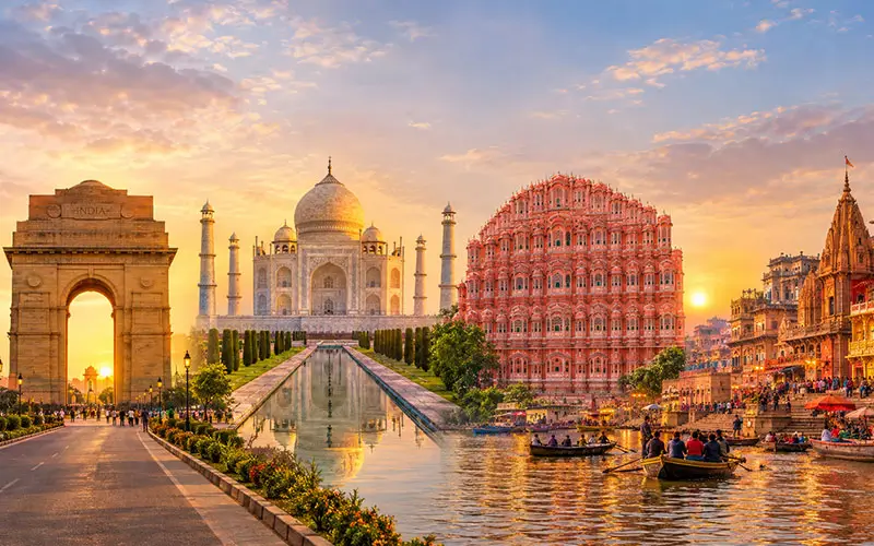 Delhi Agra Jaipur Varanasi Tour