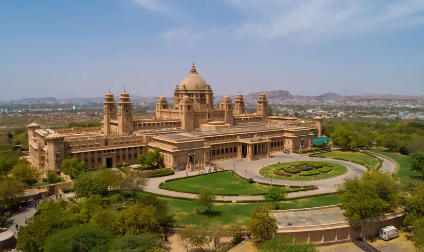 Golden Triangle Tour With Umaid Bhawan Palace Jodhpur